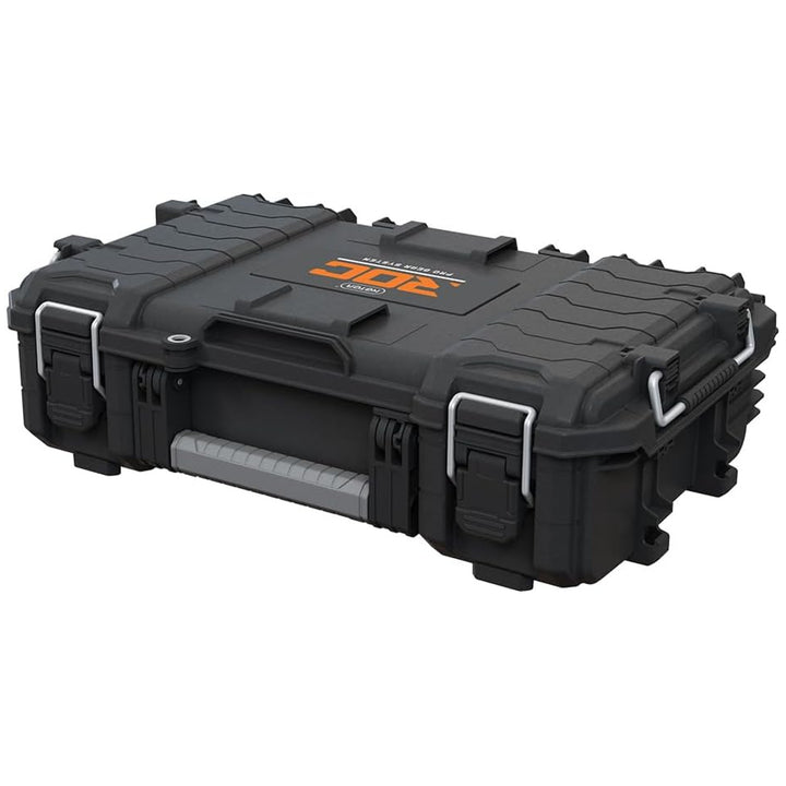 Maleta de herramientas Keter ROC Pro Gear 2.0, capacidad de carga de 36 kg, espacio para candado, junta de protección contra el polvo y el agua, organizador con tapa incluido, posibilidad de colgarla en la pared, 256979