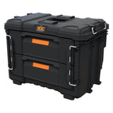 Caja de herramientas XL Keter ROC Pro Gear 2.0, con dos cajones, separadores incluidos, espacio para candado, cierres frontales, 259841