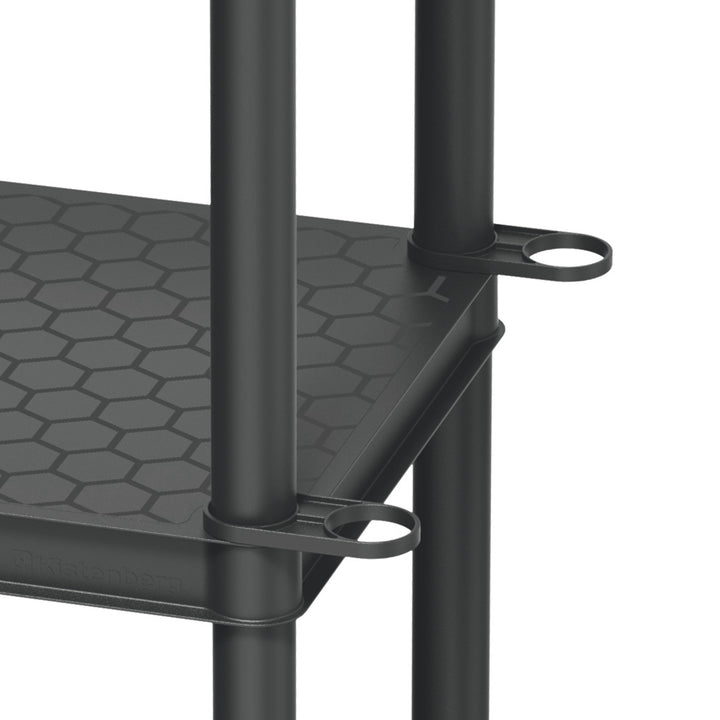 Estantería Stackaro Solid 75 Kistenberg, carga máxima total 220 kg, 5 estantes, montaje en pared, KSS75L5HD-S411