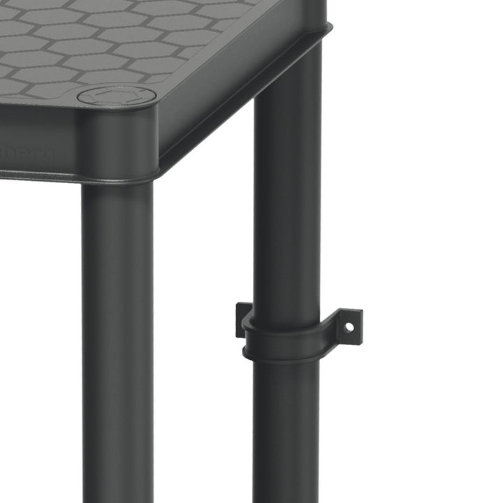 Estantería Stackaro Solid 75 Kistenberg, carga máxima total 220 kg, 5 estantes, montaje en pared, KSS75L5HD-S411