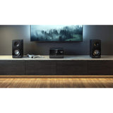 Microtorre Blaupunkt, potencia 100 W RMS, sintonizador DAB+, pantalla LED, radio FM, antena telescópica incluida, conector HDMI ARC, CD/MP3/USB/BT, reloj con función de alarma, MS49DAB