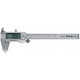 Calibre electrónico Yato, de acero inoxidable, precisión de 0,02 mm, rango de 0 a 150 mm, escala adaptada al sistema métrico y al sistema imperial, YT-7201