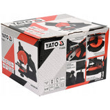Afilador eléctrico Yato, para cadenas de motosierras, potencia 85 W, velocidad de rotación 5500 rpm, ángulo de afilado 0-35°, guía metálica, cable de 1,8 m, YT-84990