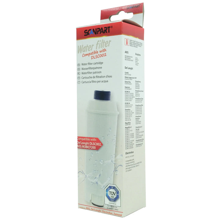 Filtro de agua para cafeteras de presión DeLonghi Scanpart