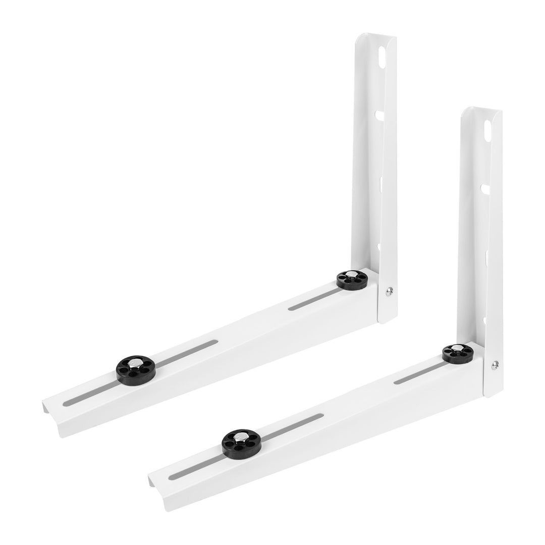 Soporte / colgador para aire acondicionado / bomba de calor Maclean, longitud del brazo 365 x 450 mm, acero galvanizado, hasta 150 kg, MC-143