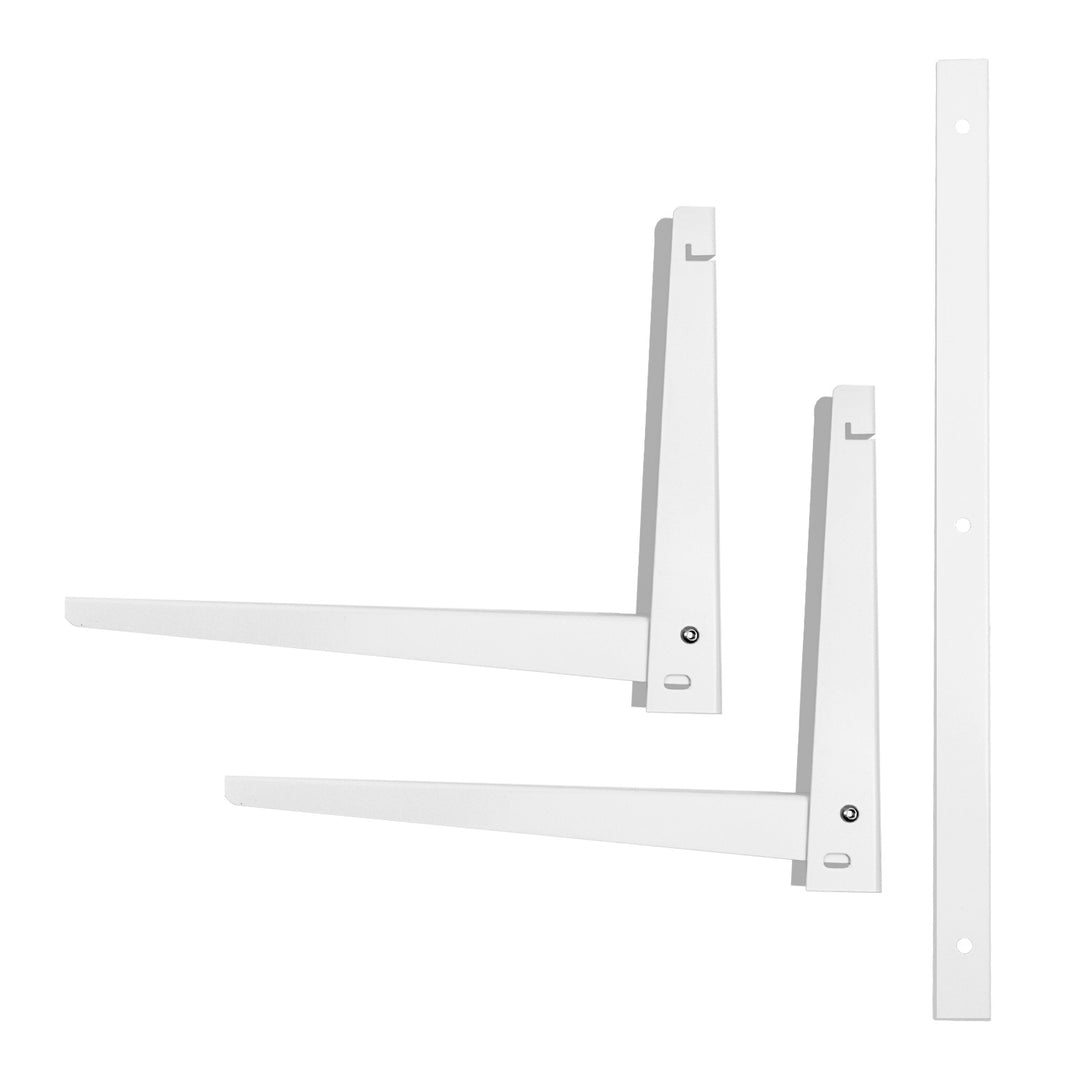 Soporte / colgador para aire acondicionado / bomba de calor Maclean, dimensiones 780 x 350 x 450 mm, acero galvanizado, hasta 180 kg, MC-146