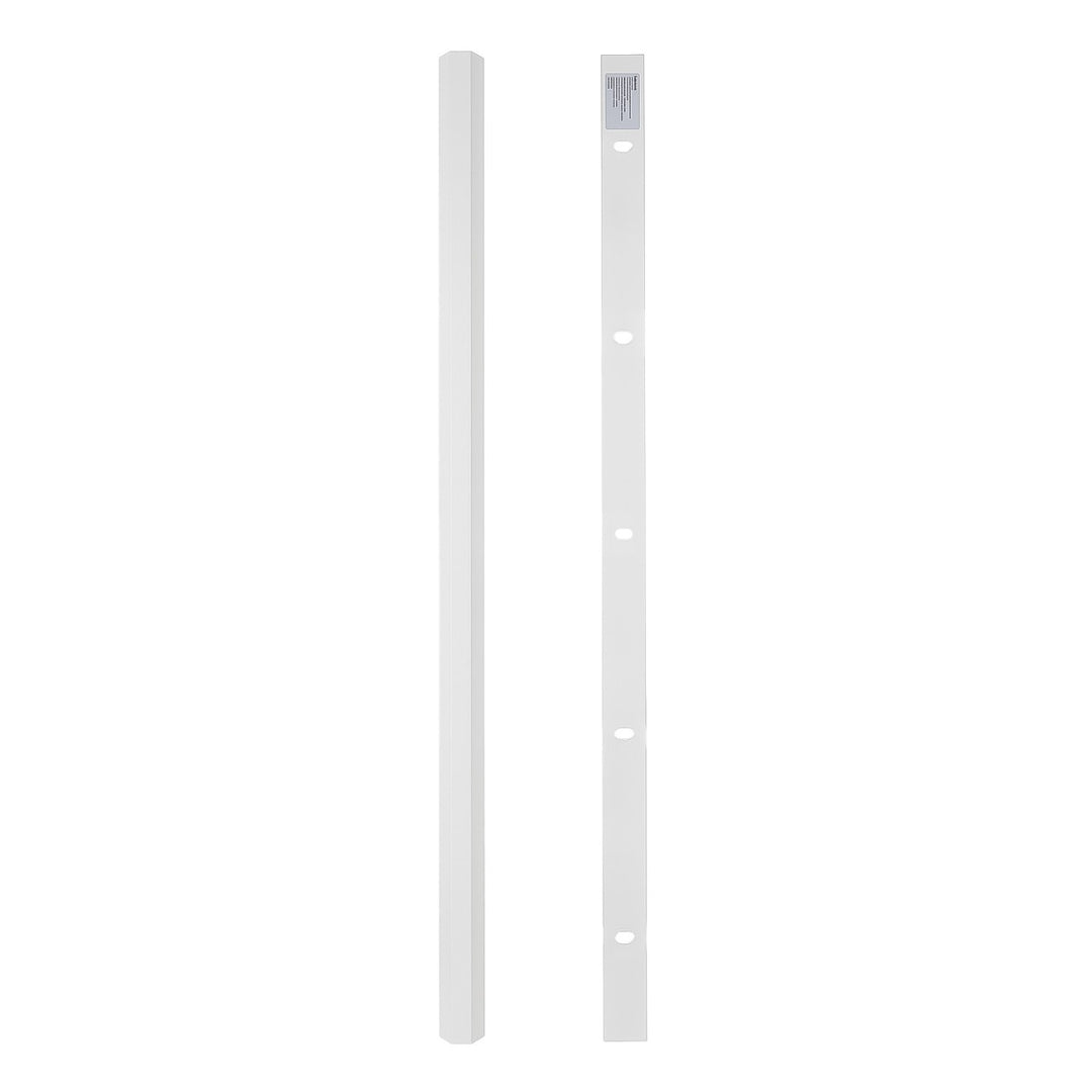 Perfil de ocultación de cables de aluminio Maclean, 33 x 18 x 750 mm, blanco, MCTV-897 W