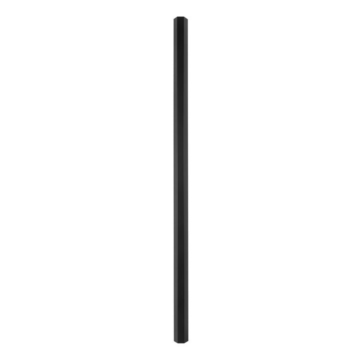 Perfil de aluminio para ocultar cables Maclean, 33 x 18 x 750 mm, negro, MCTV-897 B