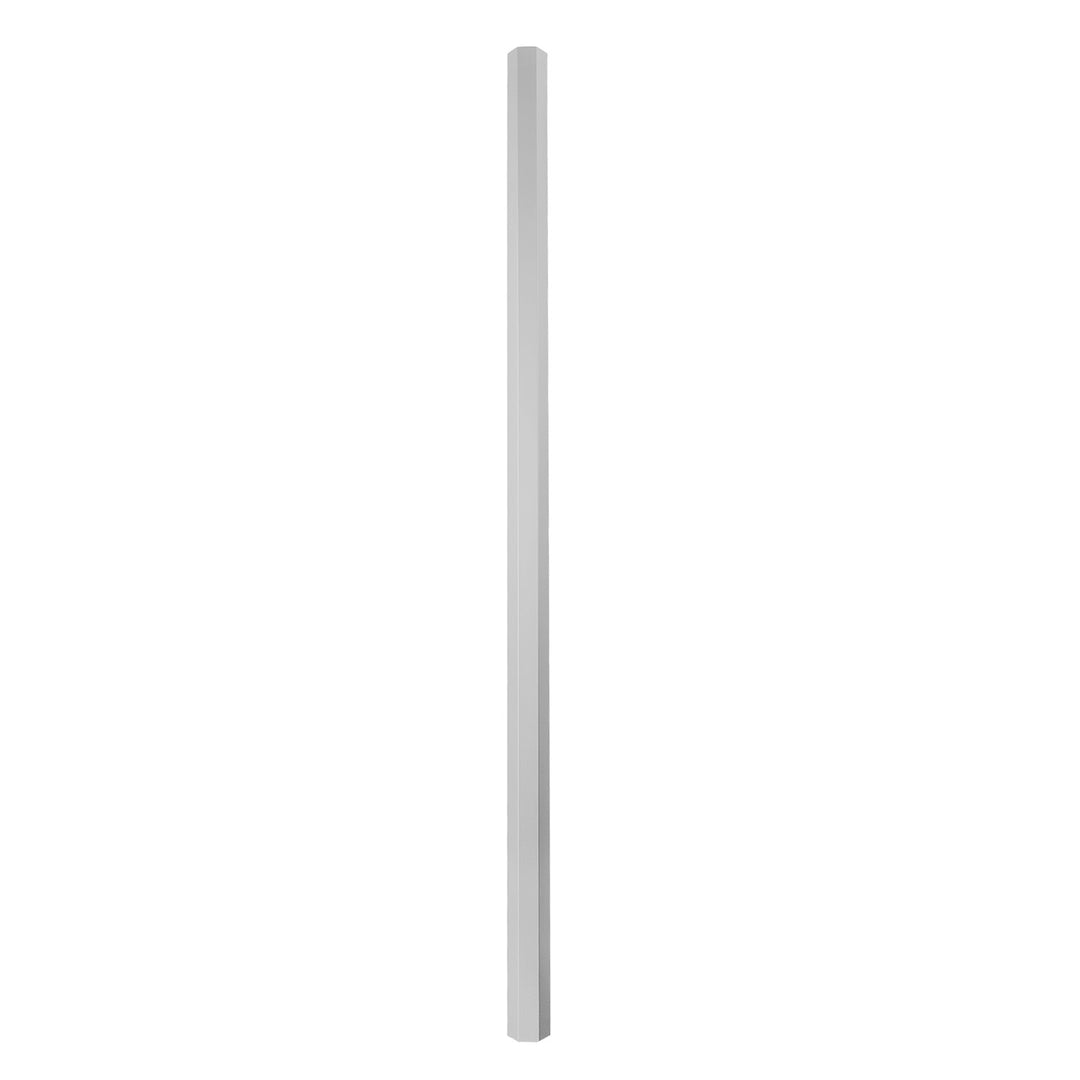 Perfil de aluminio para ocultar cables Maclean, 33 x 18 x 750 mm, plateado, MCTV-897 S