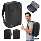 Mochila para portátil NanoRS, 15,6", negra, 43 x 30 x 10, impermeable RS203 B