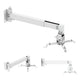 Soporte / colgador de pared para proyector Maclean, blanco, hasta 20 kg, MC-205 W