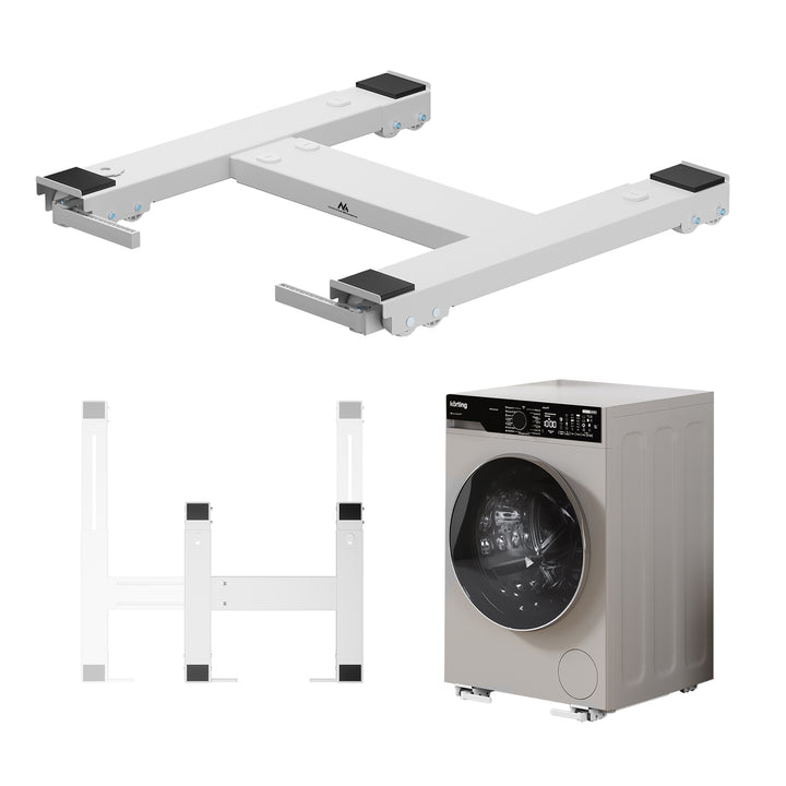 Soporte móvil para electrodomésticos de hasta 300 kg, Maclean, universal, ajustable, anchura máxima de 450-700 mm, MC-918