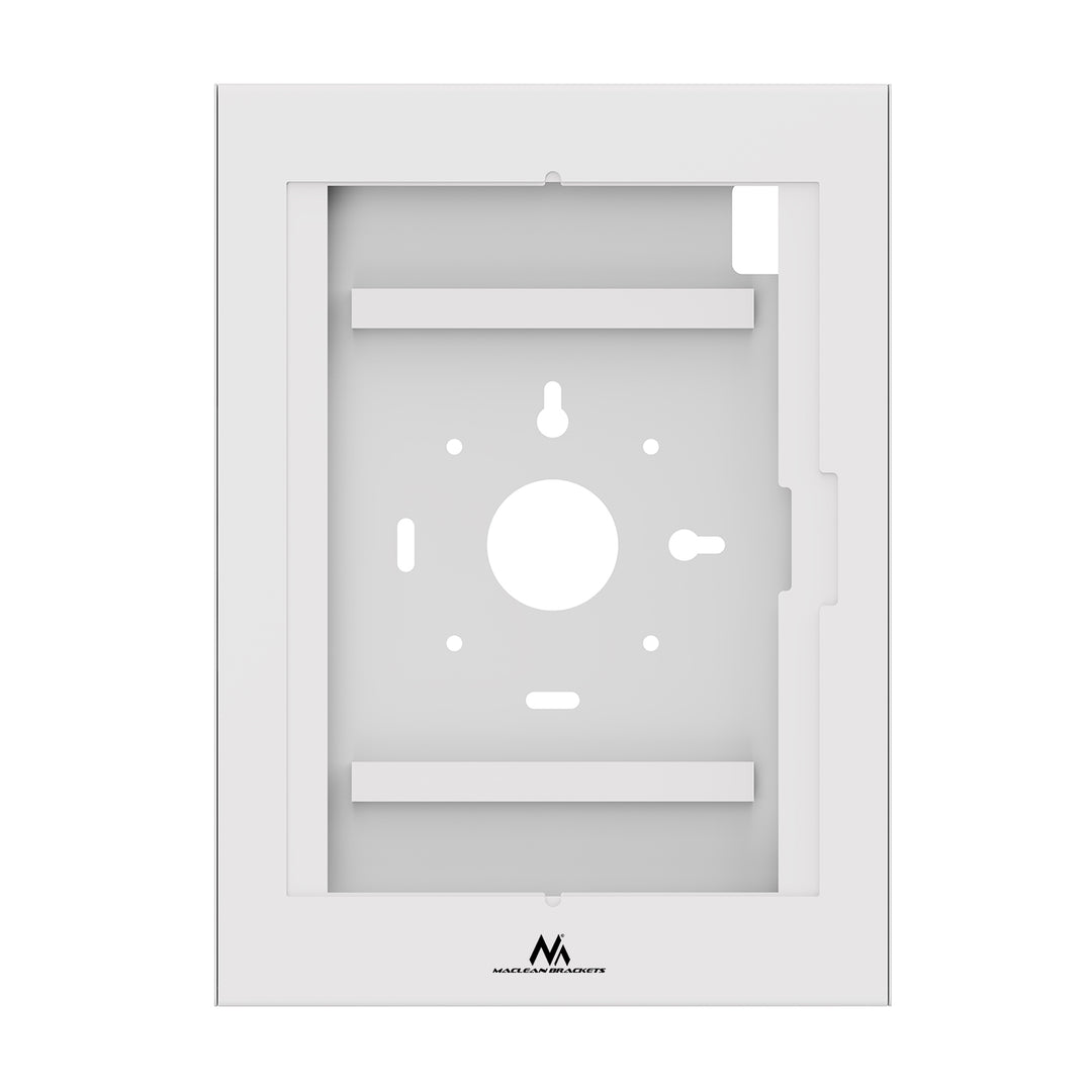Soporte publicitario para tableta Maclean, con cierre de seguridad, 12,4"-13", iPad Air/Pro, Samsung Tab S10+/S9+/S8+/S7+, 257 x 350 x 22 mm, MC-950 W