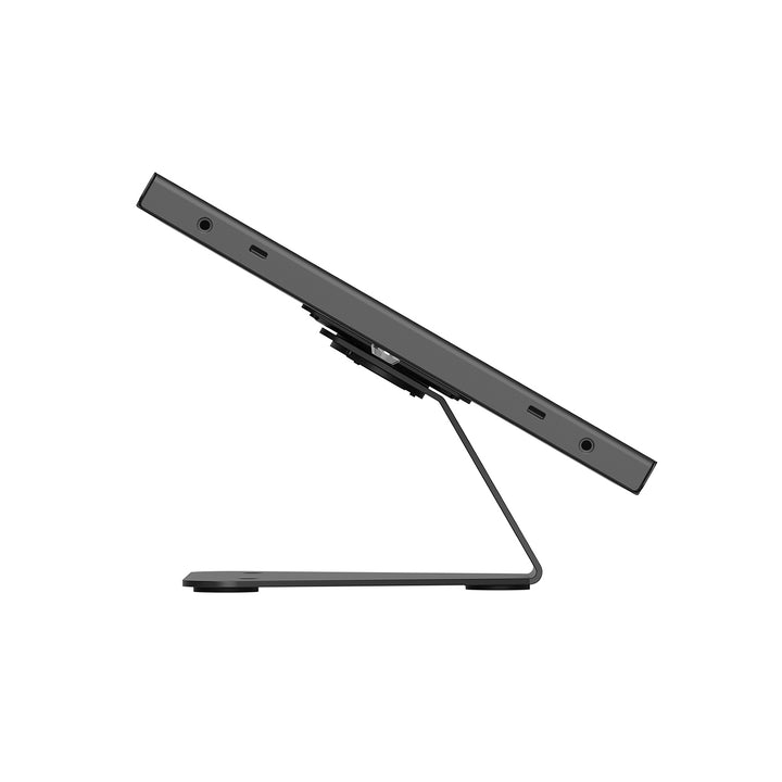 Soporte publicitario para tablet Maclean, con sistema de bloqueo, 12,4"-13", iPad Air/Pro, Samsung Tab S10+/S9+/S8+/S7+, 257 x 350 x 22 mm, MC-956 B