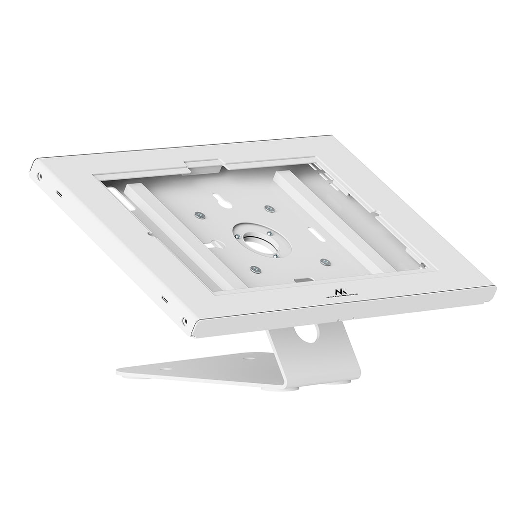 Soporte publicitario para tablet Maclean, con cierre de seguridad, 10,9"-11", iPad Air/Pro, Samsung Tab A y S Series, 220 x 323 x 22 mm, MC-957 W