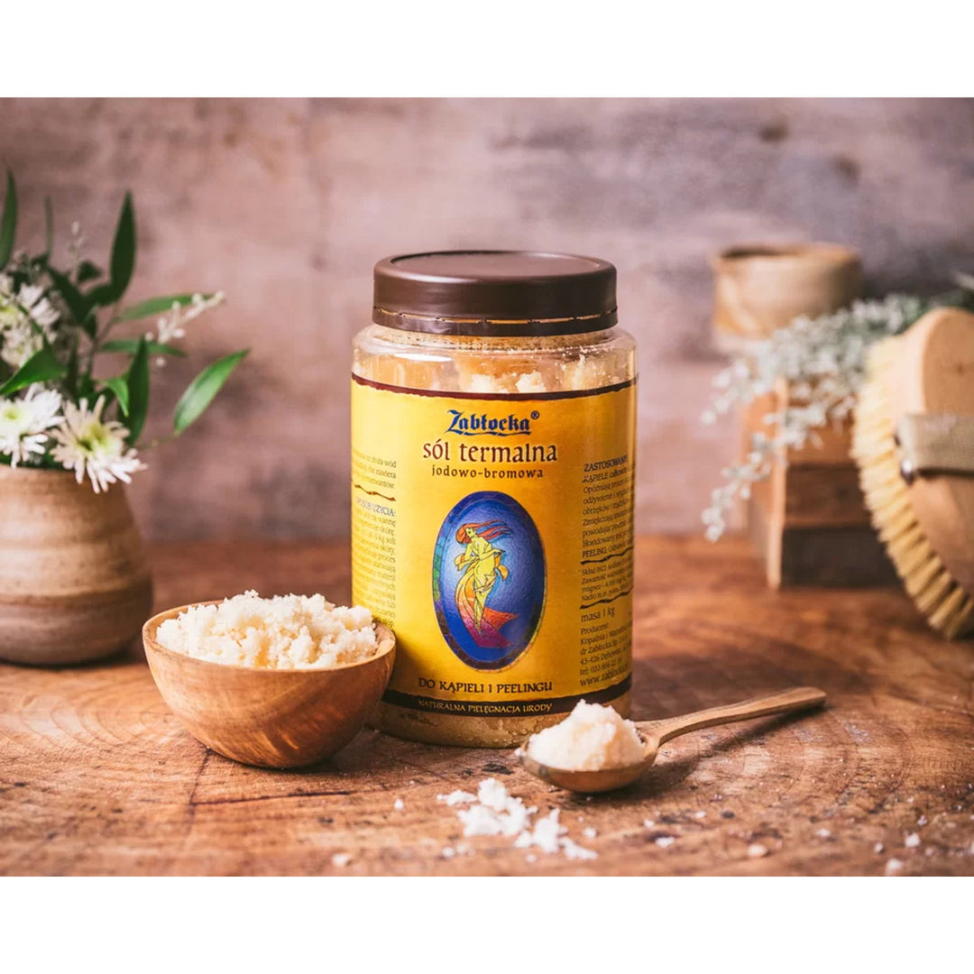 Sal termal yodada y bromada de Zabłocka, 1 kg + Sal termal yodada y bromada de Zabłocka, 1,2 kg