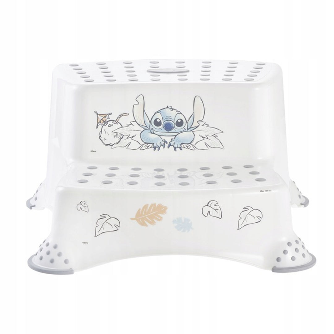 Plataforma antideslizante, dos escalones, máx. 120 kg, + cubierta para inodoro + orinal Stitch