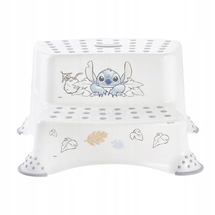 Plataforma antideslizante, dos escalones, máx. 120 kg, + cubierta para inodoro + orinal Stitch