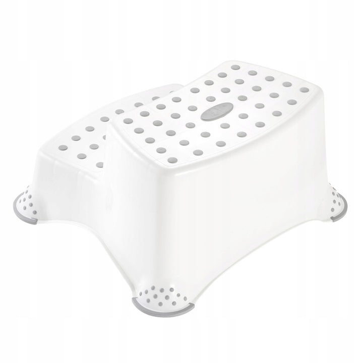 Plataforma antideslizante, dos escalones, máx. 120 kg, + cubierta para inodoro + orinal Stitch