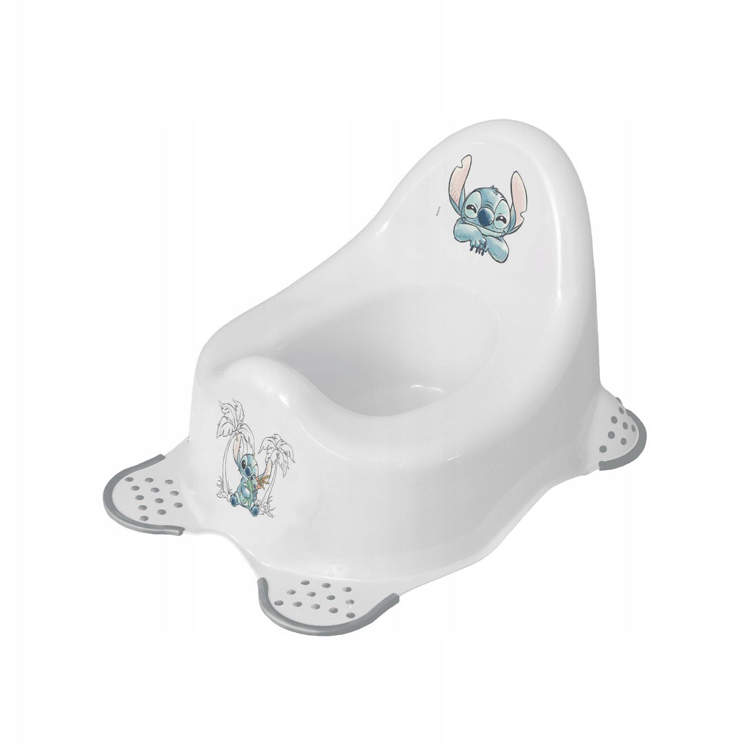 Plataforma antideslizante, de un solo escalón, máx. 80 kg + Cubierta para inodoro + Orinal Stitch