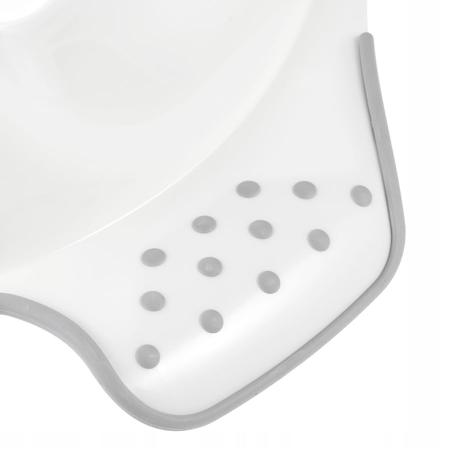 Plataforma antideslizante, de un solo escalón, máx. 80 kg + Cubierta para inodoro + Orinal Stitch