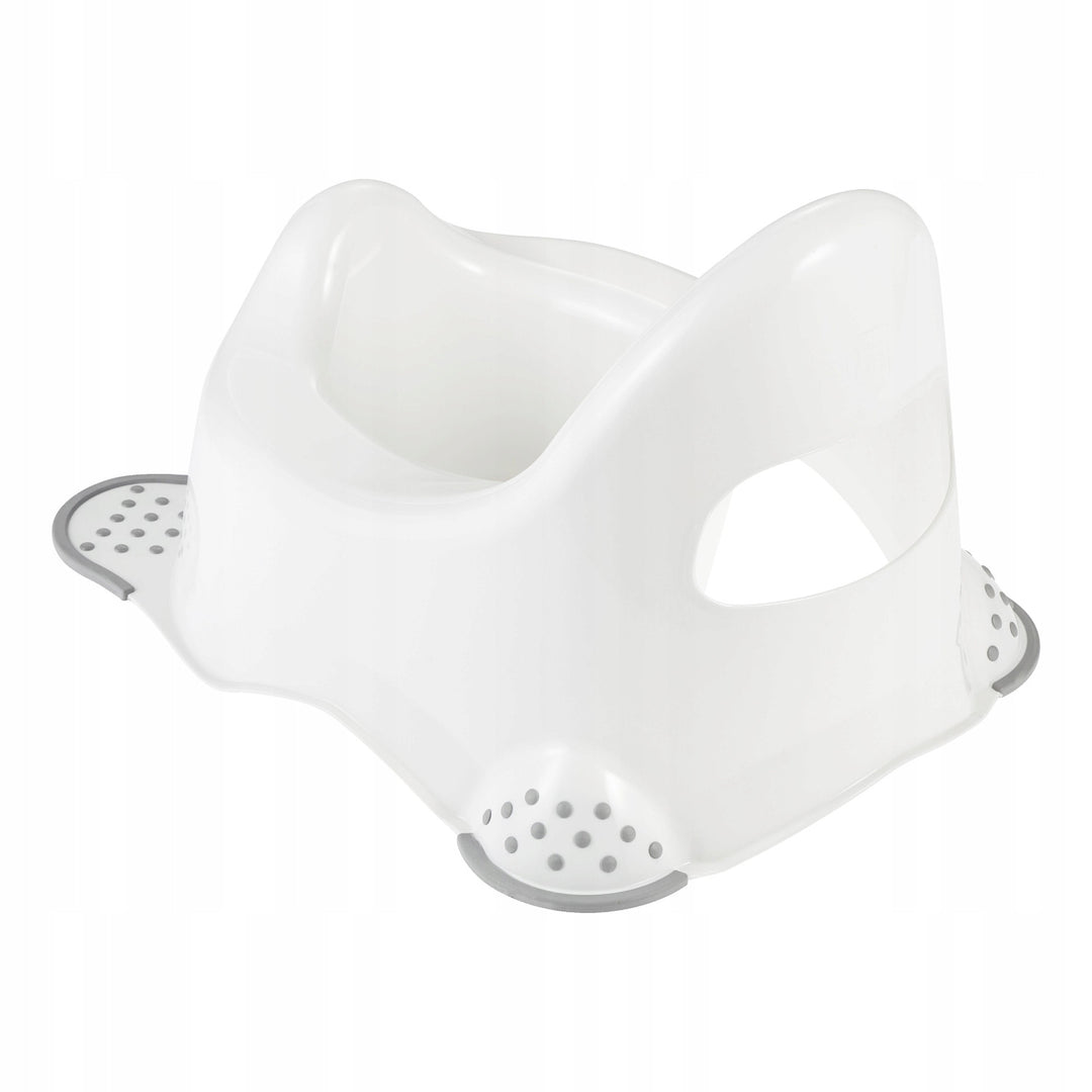 Plataforma antideslizante, de un solo escalón, máx. 80 kg + Cubierta para inodoro + Orinal Stitch