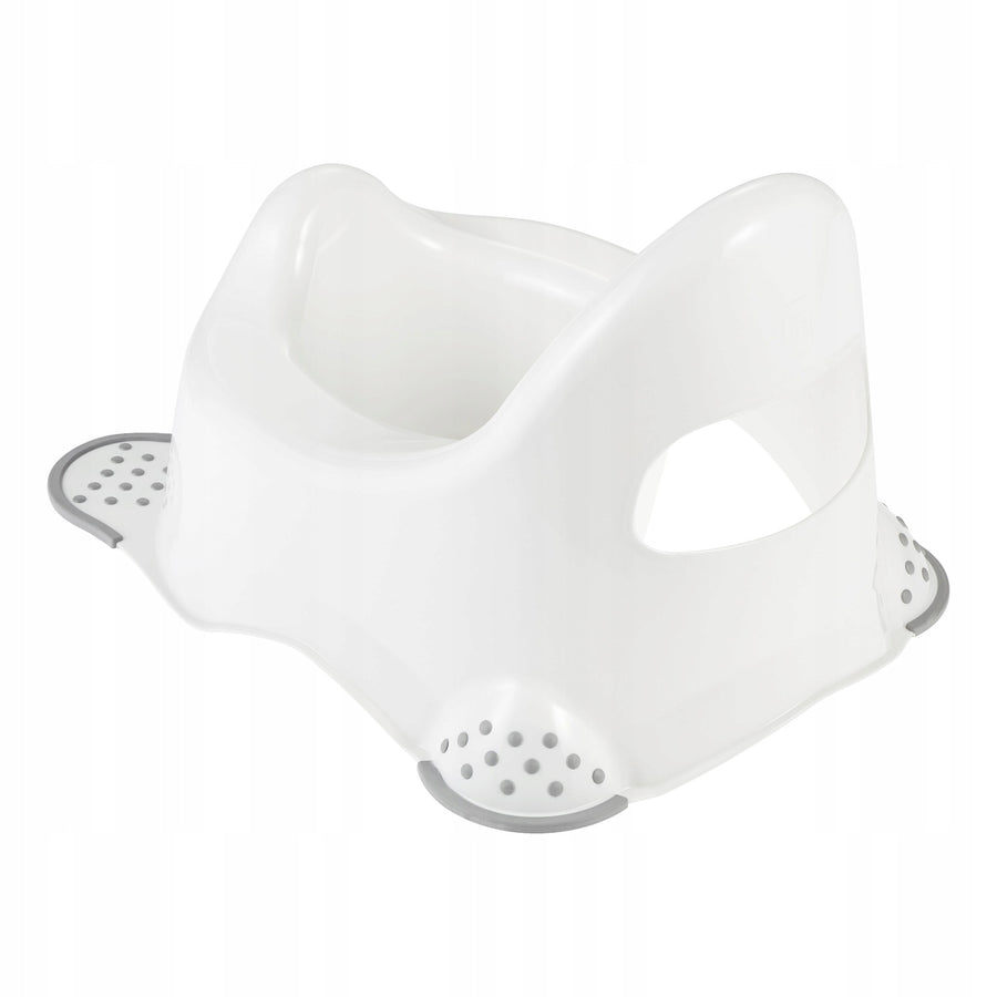 Plataforma antideslizante, de un solo escalón, máx. 80 kg + Cubierta para inodoro + Orinal Stitch
