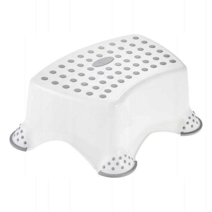 Plataforma antideslizante, de un solo escalón, máx. 80 kg + Cubierta para inodoro + Orinal Stitch