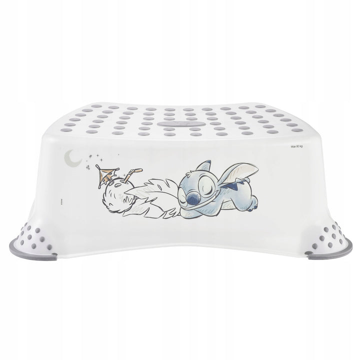 Plataforma antideslizante, de un solo escalón, máx. 80 kg + Cubierta para inodoro + Orinal Stitch