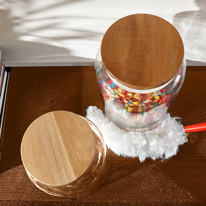 Escoba para el polvo Vileda Flex&Catch, con mango corto, protección antideslizante, cabezal flexible + 10 recambios