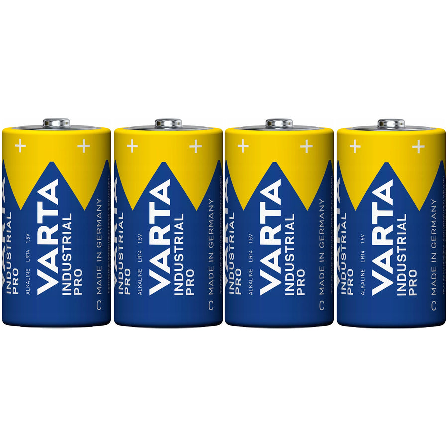 4 pilas R-14 LR14 C 1,5 V alcalinas Varta Industrial Pro