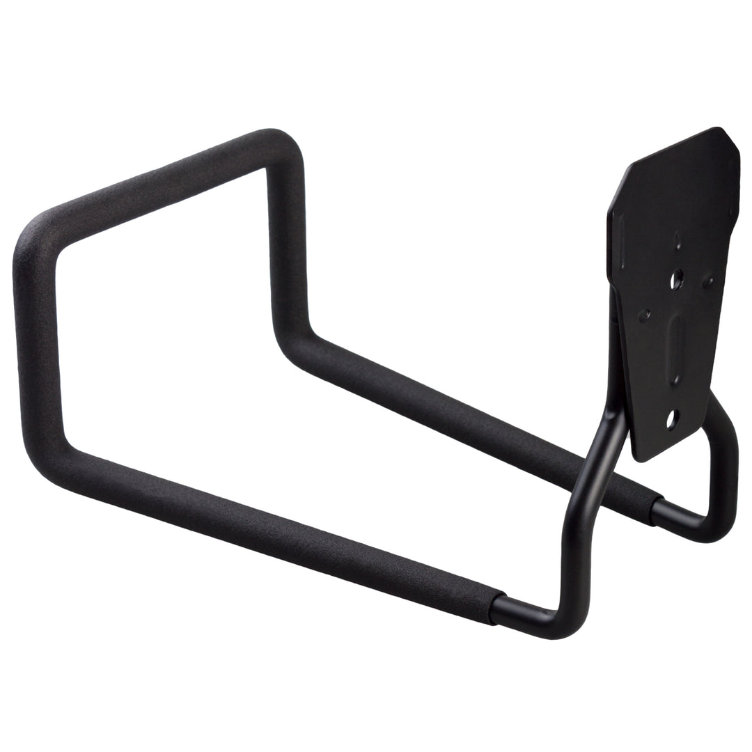 Soporte de pared para garaje Maclean, para neumáticos, herramientas de jardinería, escaleras, mangueras, bicicletas, de acero, carga máxima 35 kg, MC-441, 3 unidades
