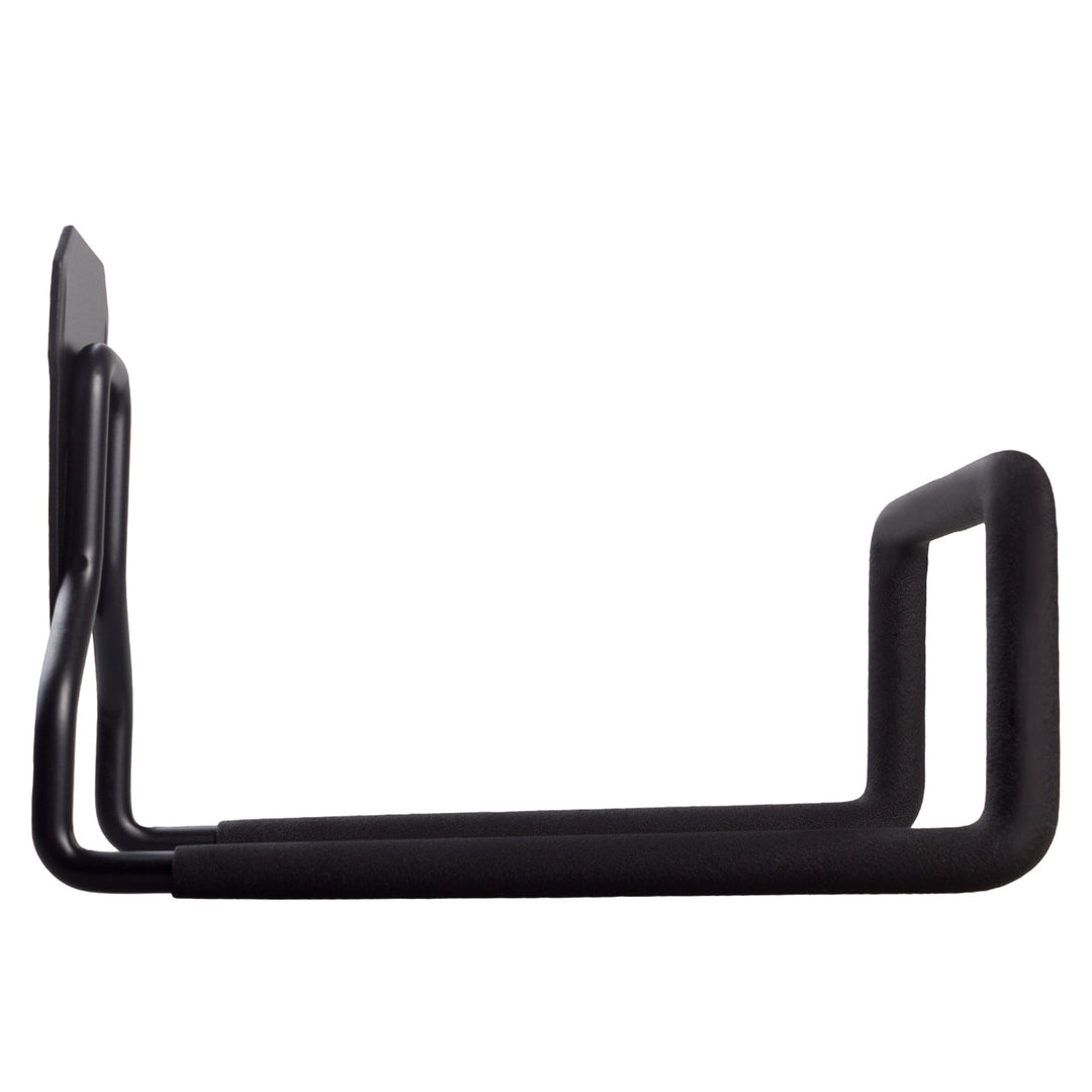 Soporte de pared para garaje Maclean, para neumáticos, herramientas de jardinería, escaleras, mangueras, bicicletas, de acero, carga máxima 35 kg, MC-441, 3 unidades