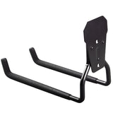 Soporte/colgador de pared Maclean, para neumáticos, herramientas de jardinería, escaleras, mangueras, bicicletas, de acero, carga máxima 35 kg, MC-440, 2 unidades.