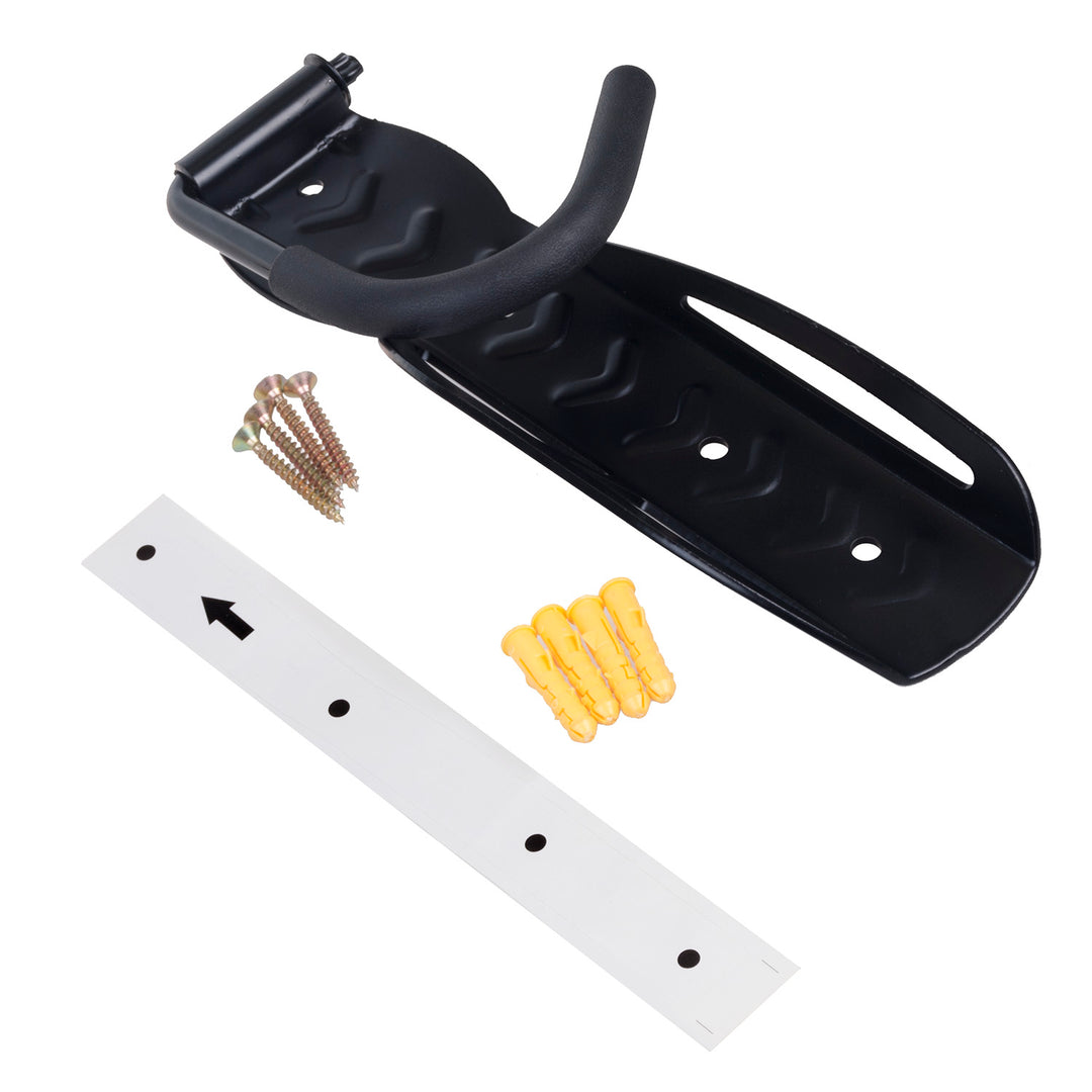 Soporte/colgador de bicicleta Maclean, vertical, acero, carga máxima 30 kg, MC-432, 3 unidades