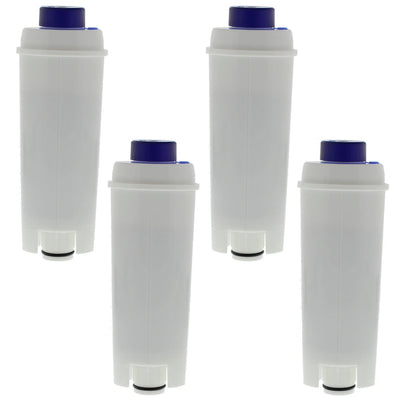Filtro de agua para cafeteras de presión DeLonghi Scanpart, 4 unidades