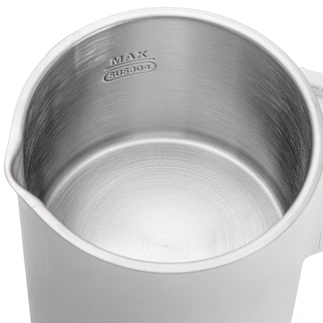 Hervidor eléctrico Adler, para viajes, doble pared, capacidad 0,8 l, potencia máx. 650 W, gris, AD 1388