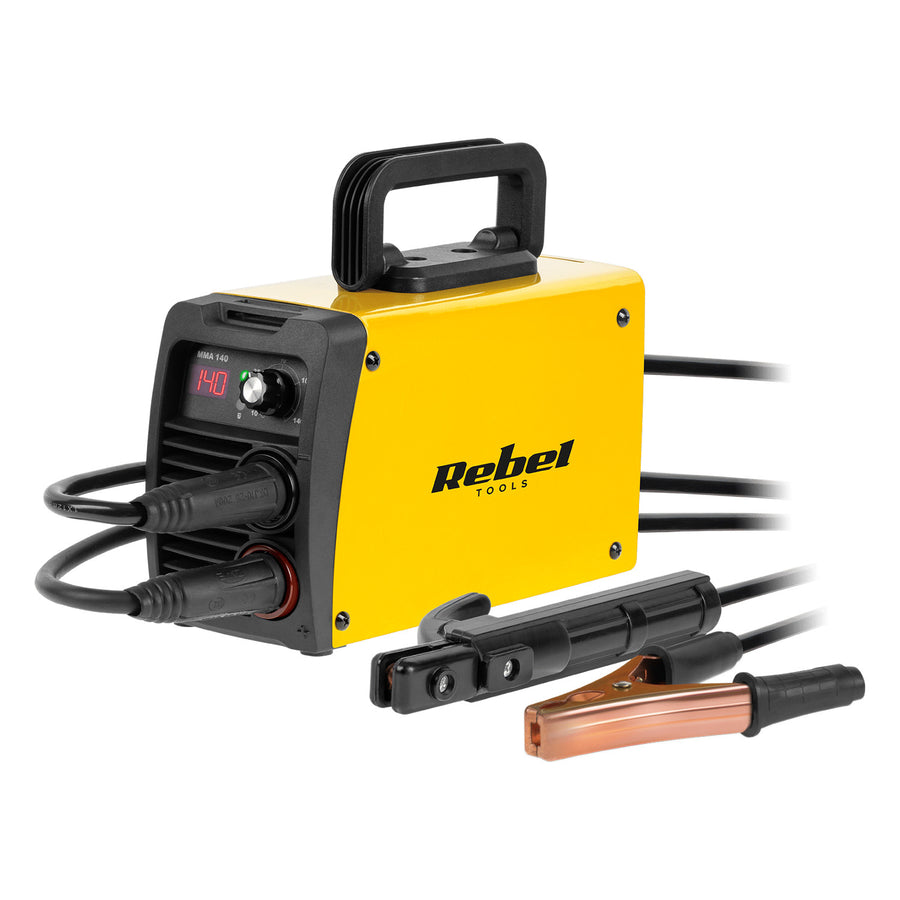Soldadora Rebel, MMA, pantalla LED, IP21S, 10 - 140 A, RB-1040