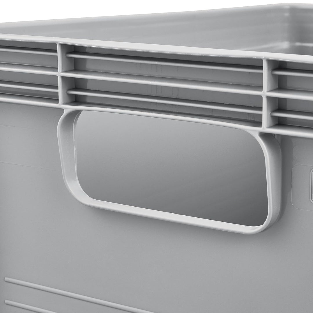 Contenedor de transporte Robert Keeeper, capacidad de 20 l, color gris, apto para uso alimentario, ligero y resistente, con una capacidad de carga de hasta 30 kg