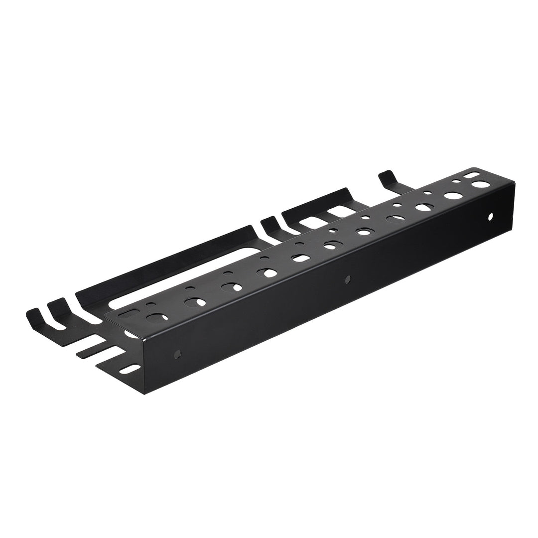 Organizador de pared / estante para herramientas Maclean, negro, dimensiones 40 x 14,5 x 4,6 cm, máx. 30 kg, MC-141