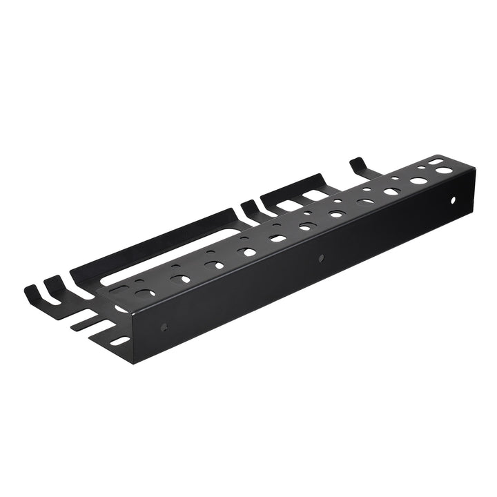 Organizador de pared / estante para herramientas Maclean, negro, dimensiones 40 x 14,5 x 4,6 cm, máx. 30 kg, MC-141