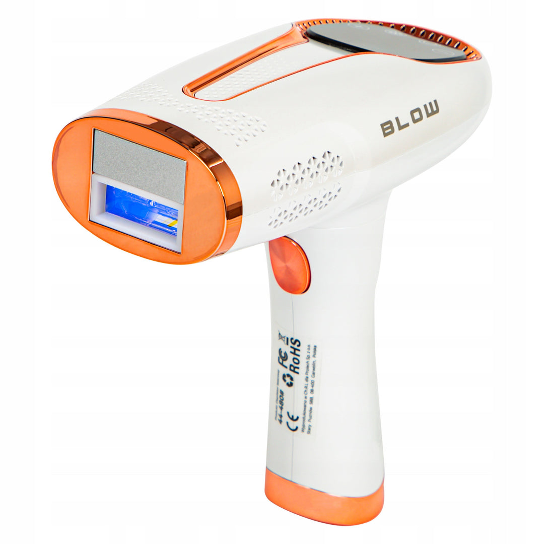 Depiladora IPL Blow, función Ice Cool, 9 niveles de potencia, filtro UV integrado, modo de destello automático, eficacia duradera, 44-480#