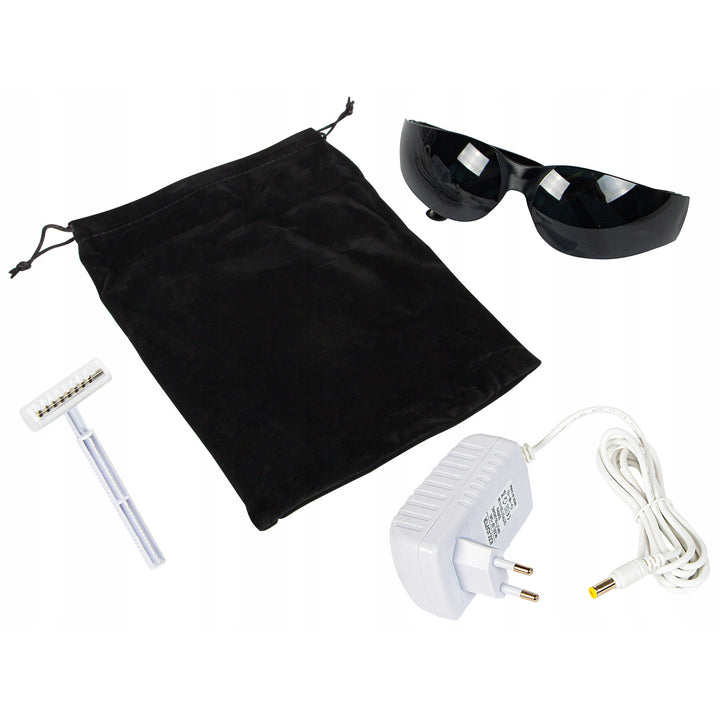 Depiladora IPL Blow, función Ice Cool, 9 niveles de potencia, filtro UV integrado, modo de destello automático, eficacia duradera, 44-480#