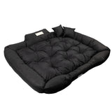 Cama para mascotas GreenBlue, negra, rectangular, dimensiones exteriores: 115 x 95 cm, interiores: 100 x 80 cm GB240 BL
