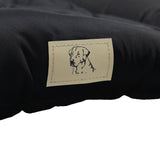 Cama para mascotas GreenBlue, negra, rectangular, dimensiones exteriores: 115 x 95 cm, interiores: 100 x 80 cm GB240 BL