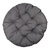 Cojín GreenBlue, gris, de jardín, con diseño de nido de cigüeña, 110 cm, GB243 GR
