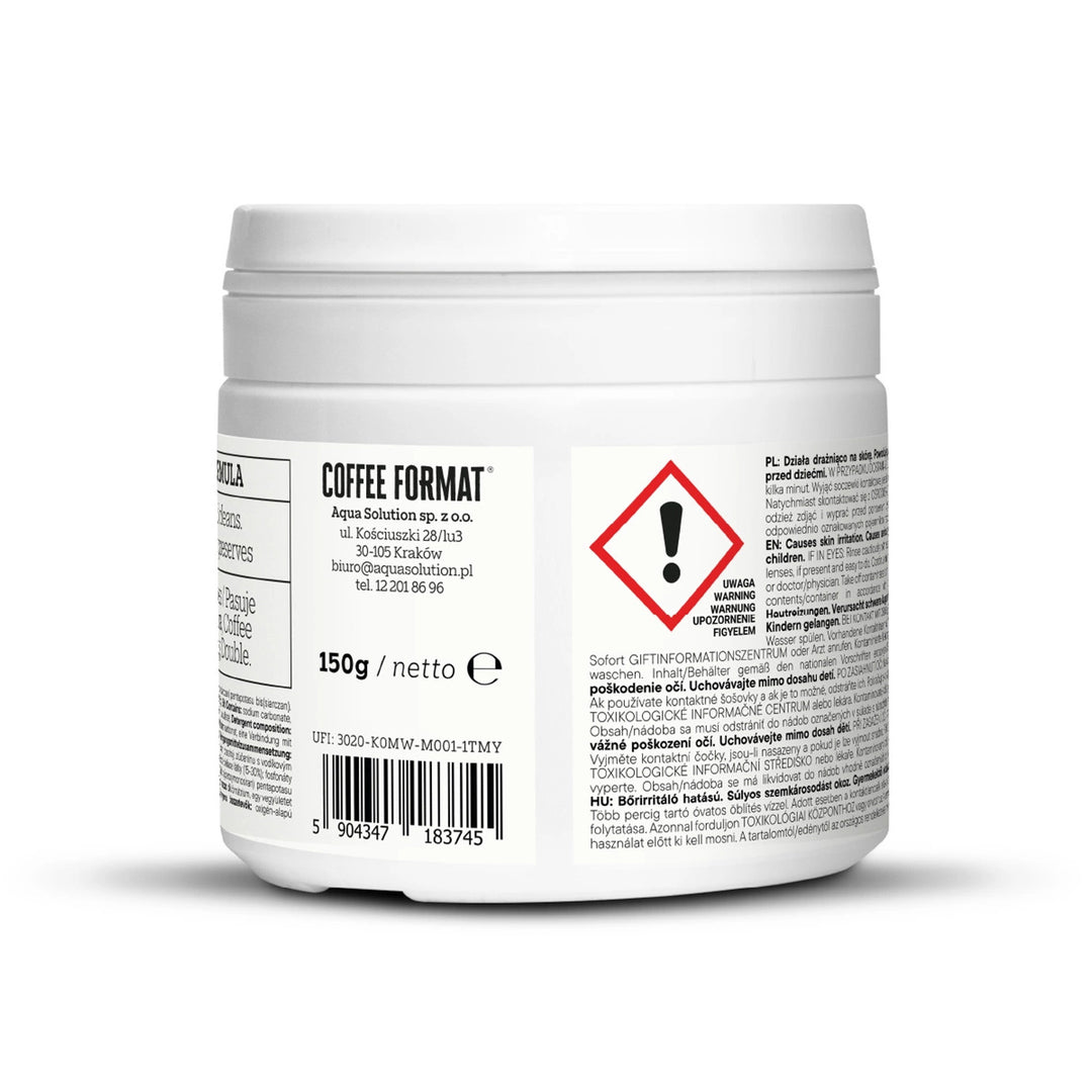Pastillas para limpiar la cafetera, 2-phase Cleaning TABS+ 40 x 3,5 g Coffee Format, 3 envases