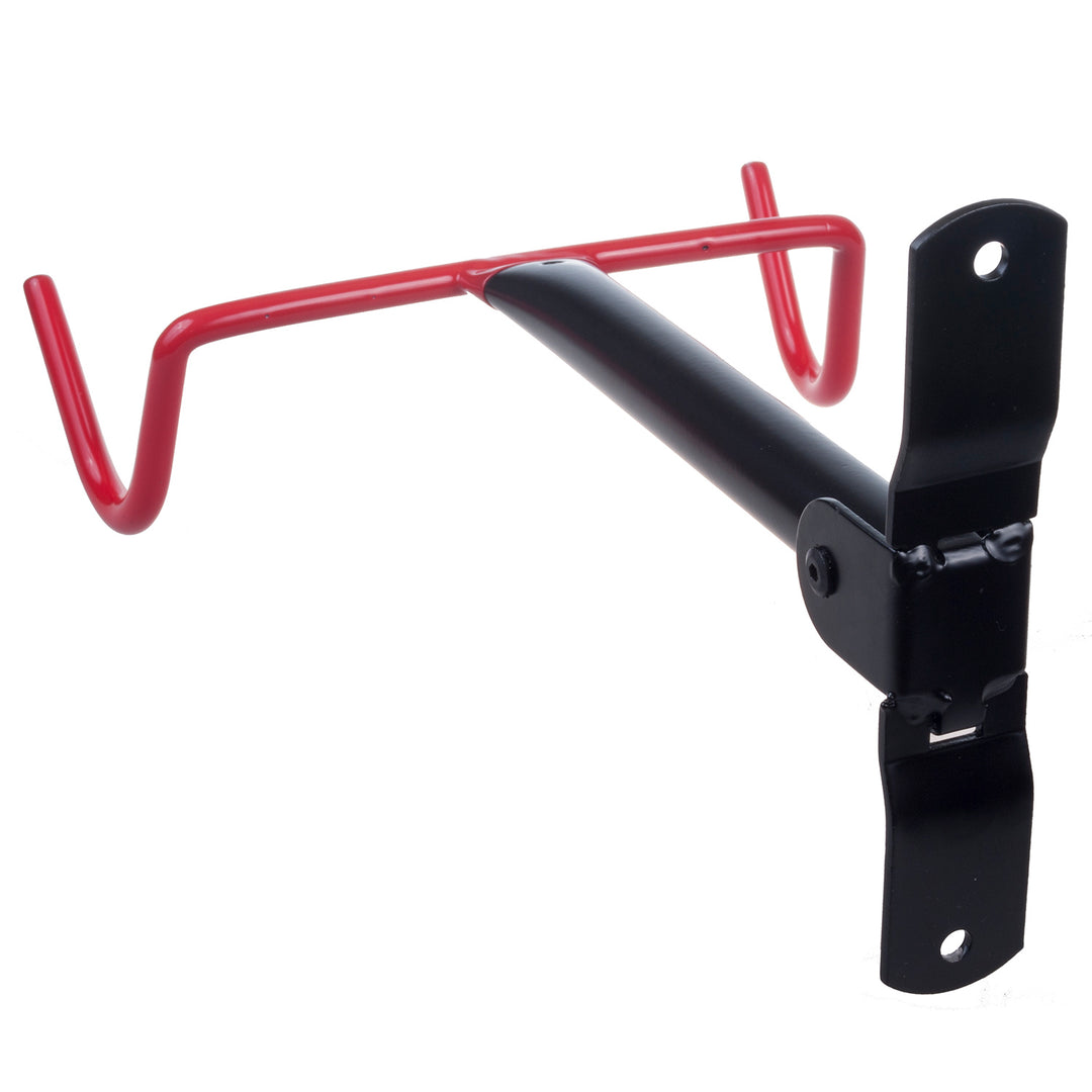 Soporte o colgador de pared para bicicletas Maclean, horizontal, acero, carga máxima de 30 kg, MC-430, 3 unidades