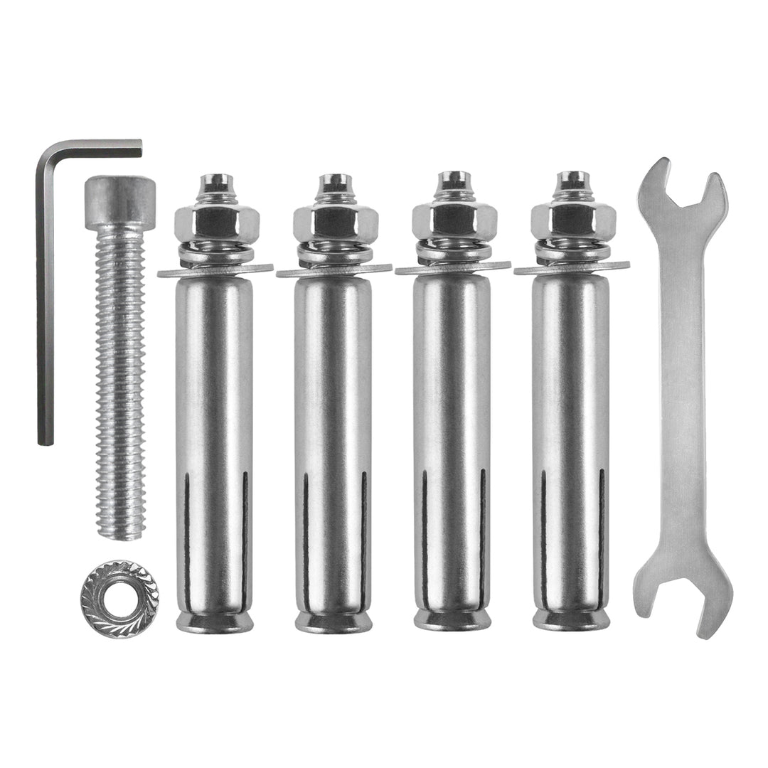 Soporte de pared para bicicletas Maclean, horizontal, acero, carga máxima de 30 kg, MC-484, 3 unidades