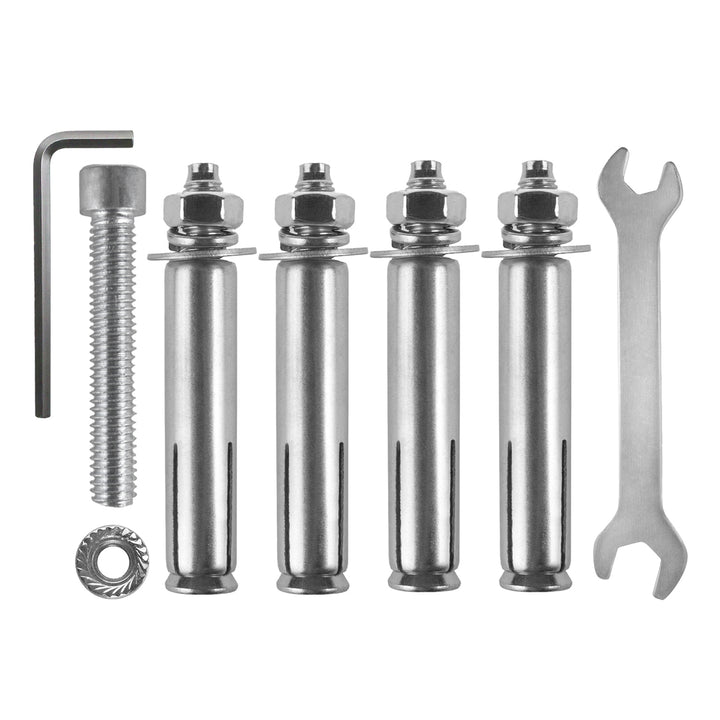 Soporte de pared para bicicletas Maclean, horizontal, acero, carga máxima de 30 kg, MC-484, 3 unidades